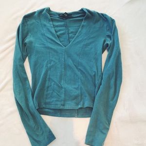 Soft blue Club Monaco Long sleeve shirt💕